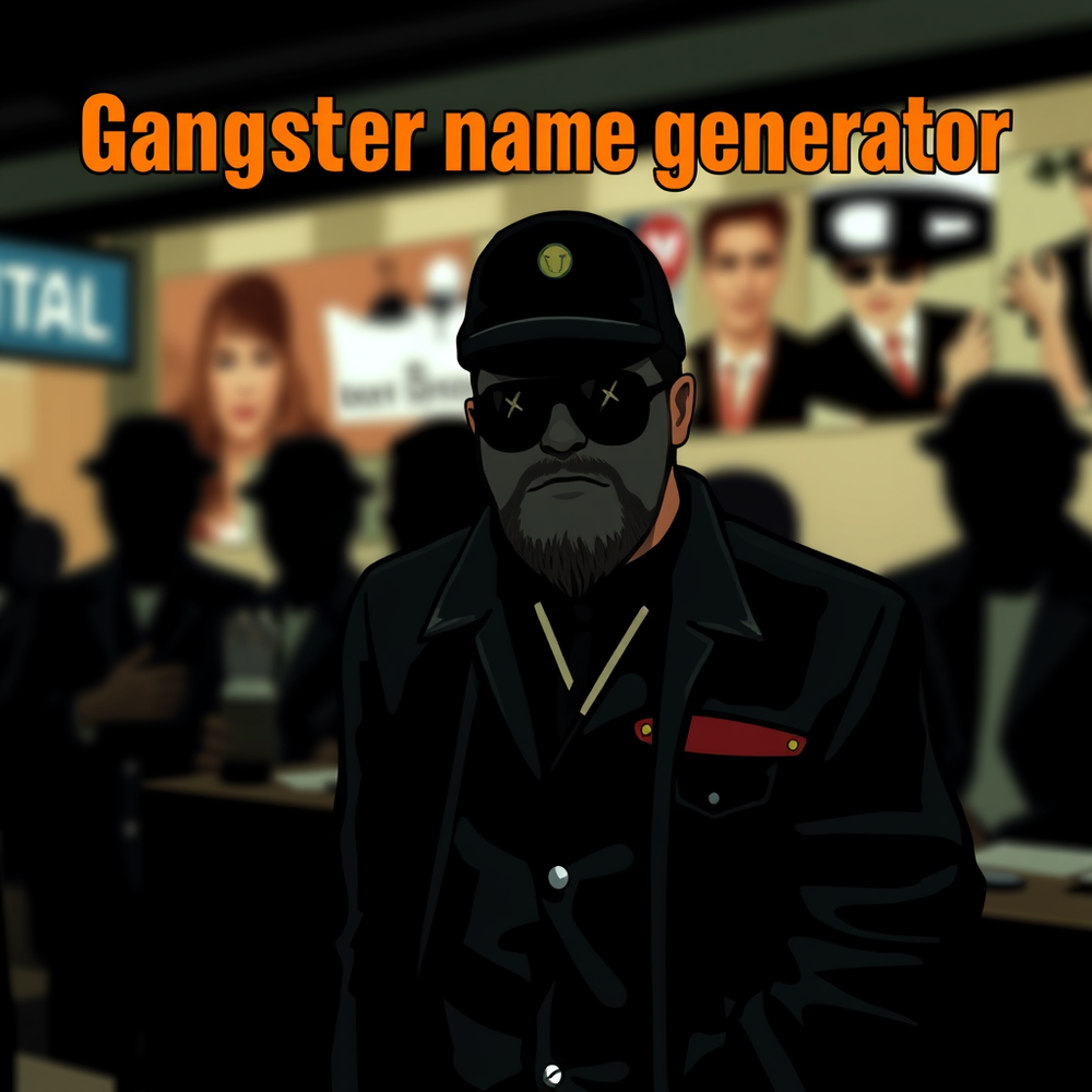 Gangster name generator website