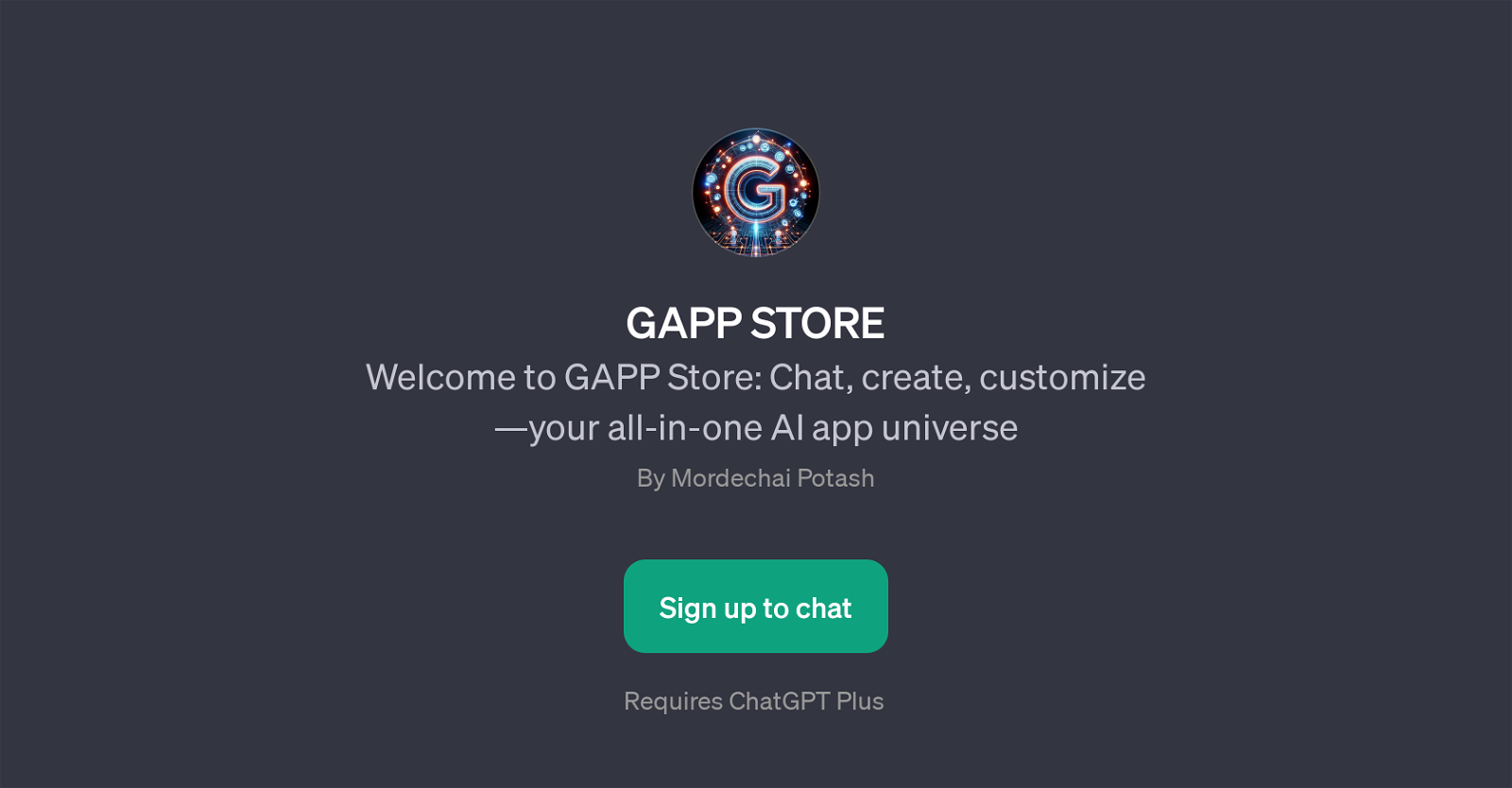 GAPP Store website