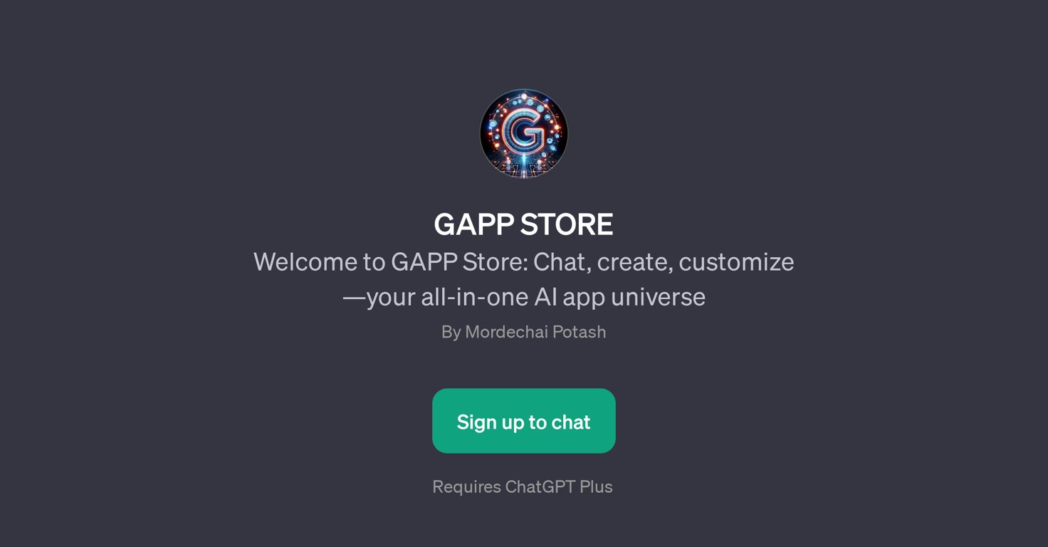GAPP Store website