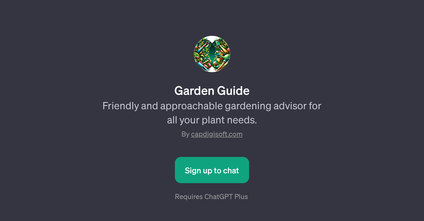 Garden Guide website