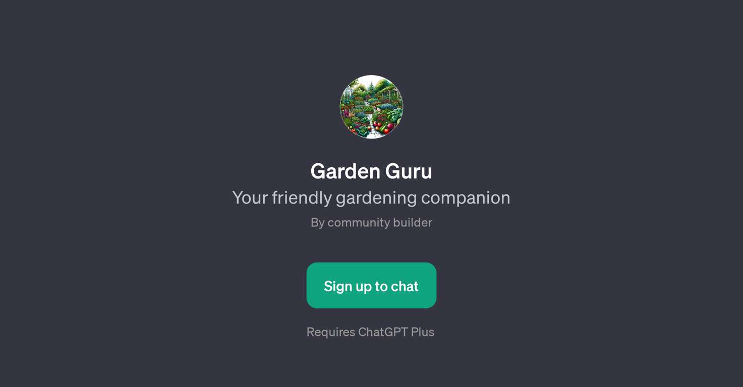 Garden Guru website