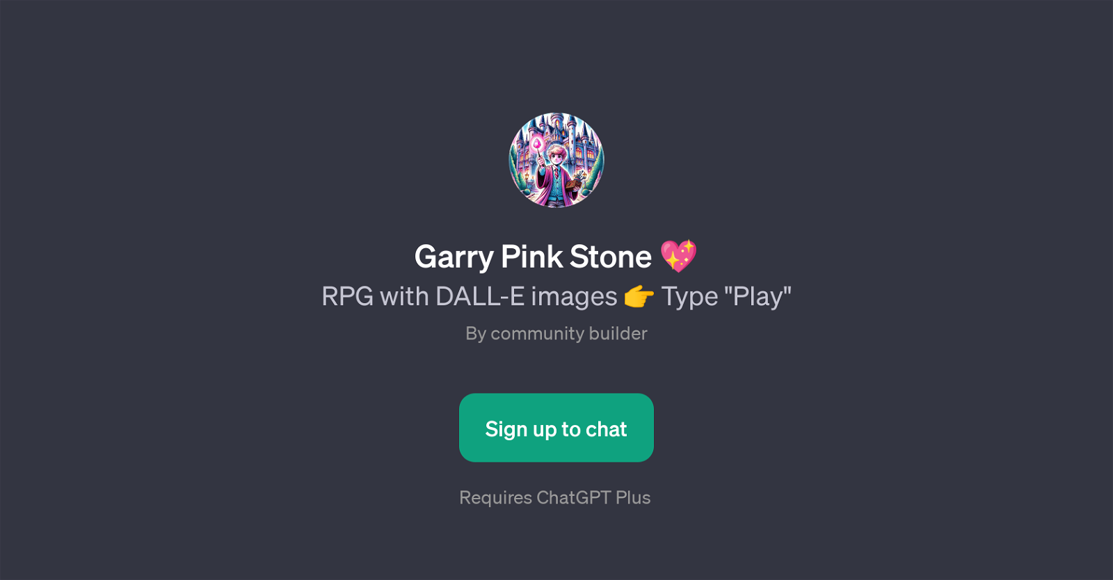 Garry Pink Stone website