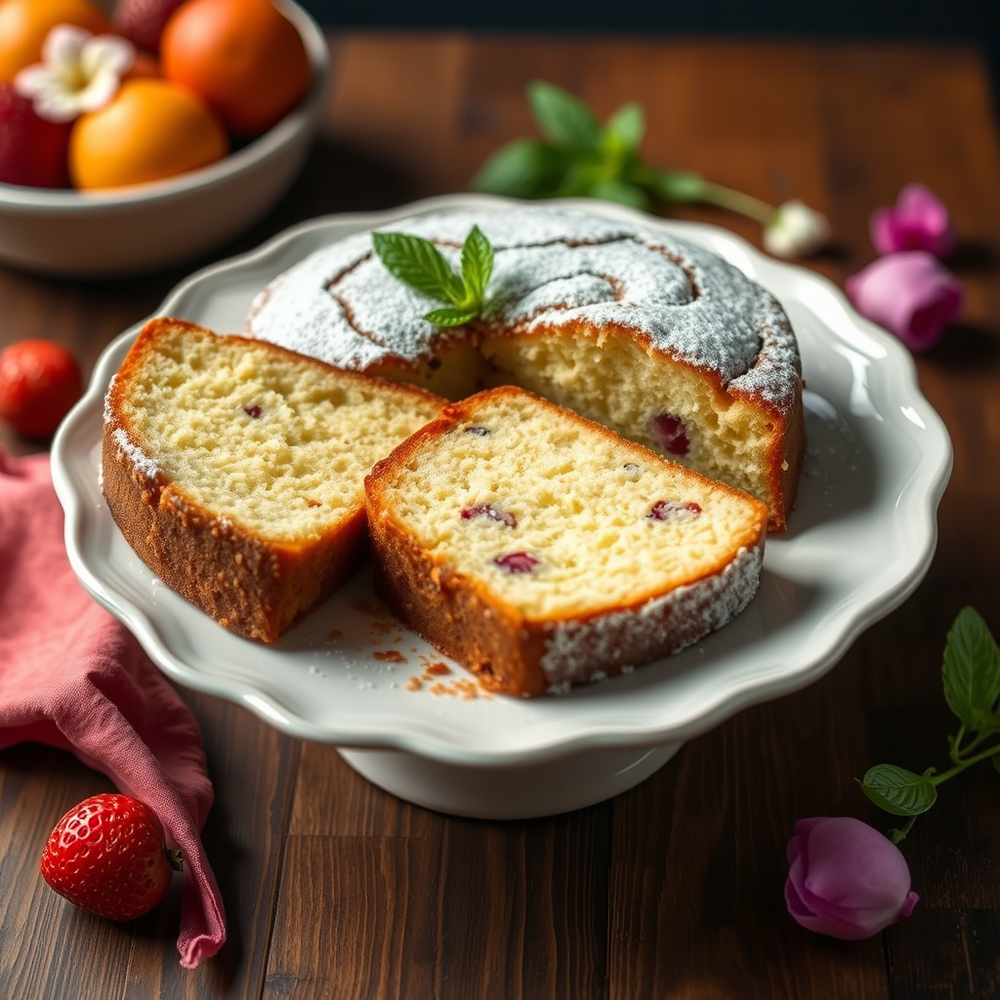 Gathering spring ingredients for a delicious pound cake and design inspiration! website