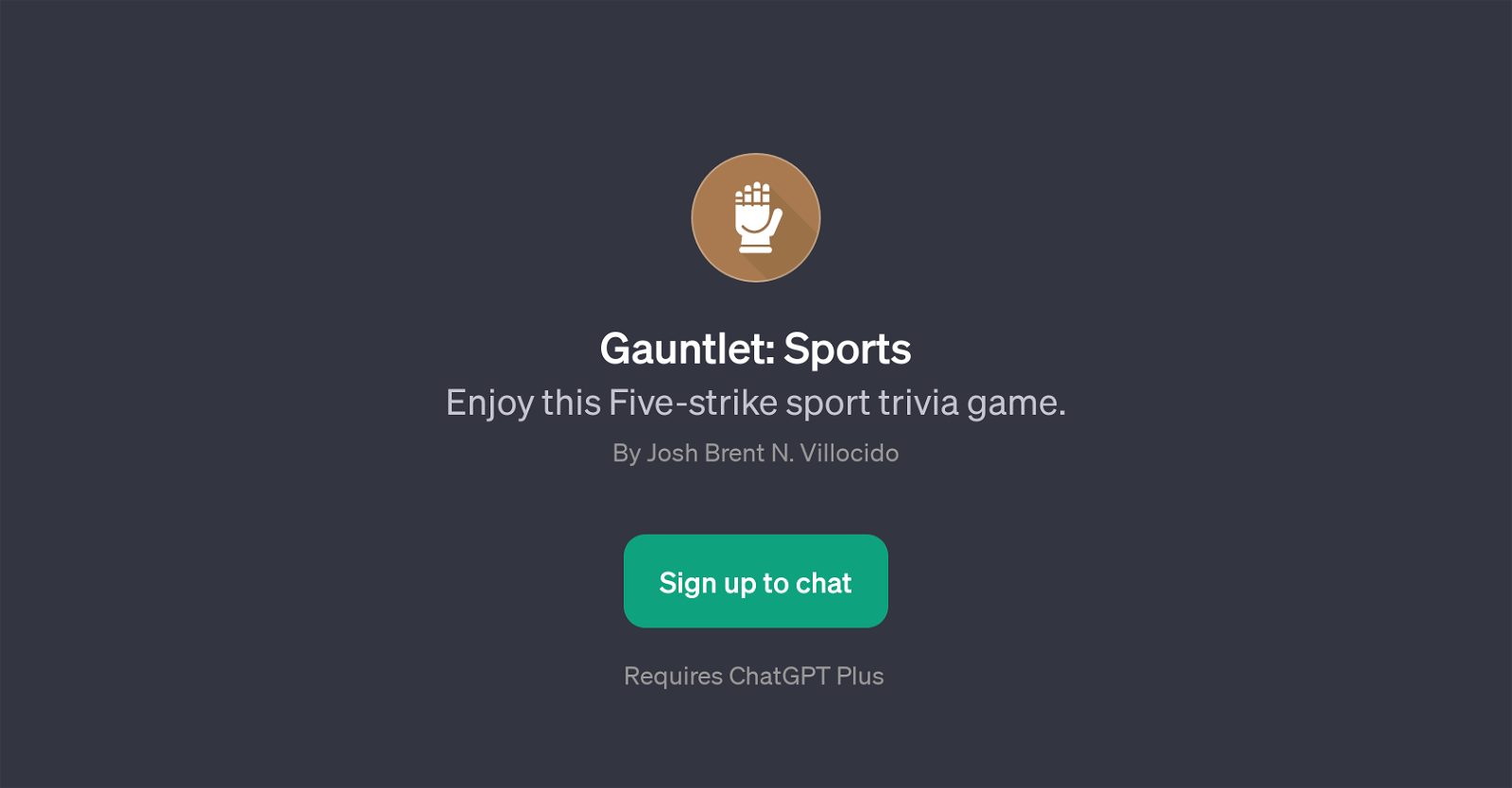 Gauntlet: Sports website