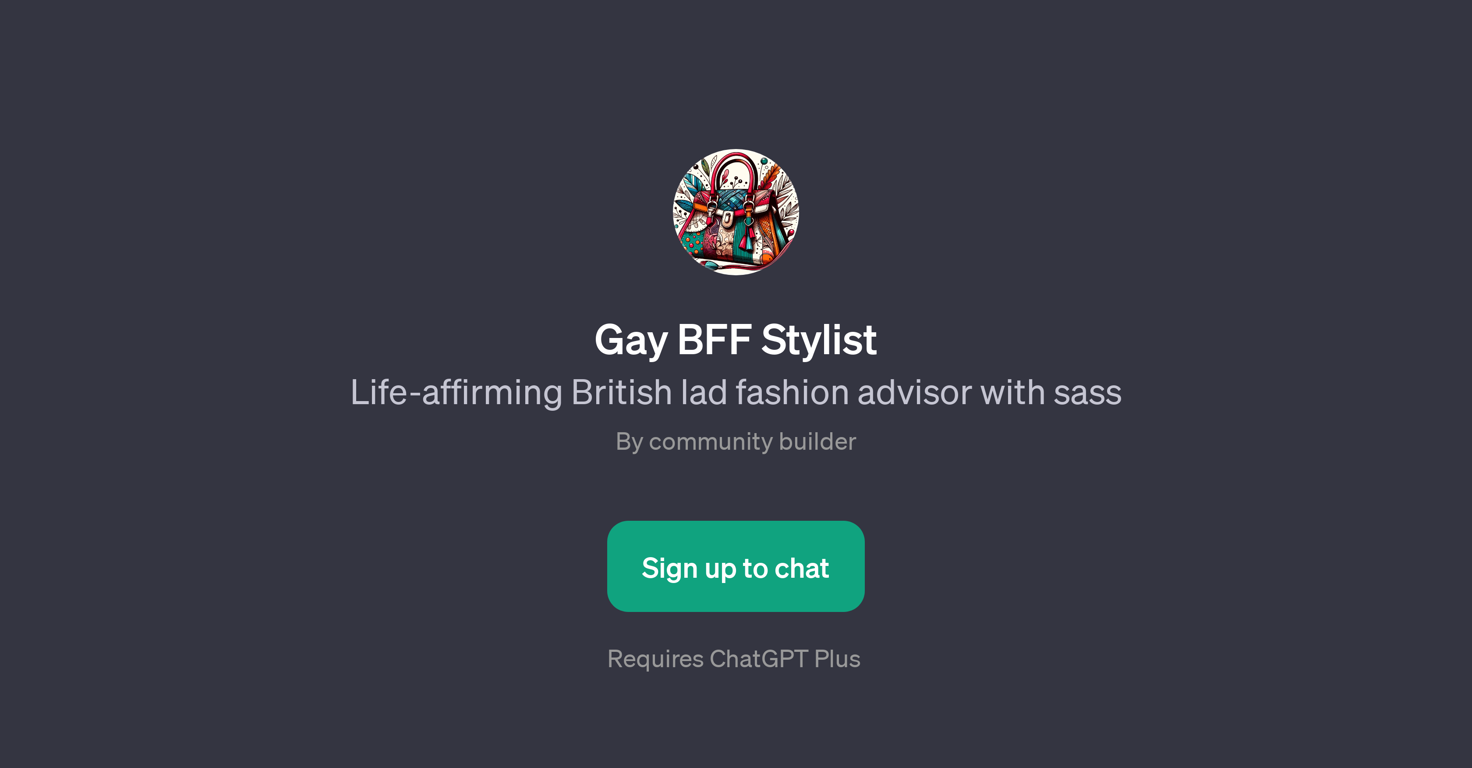 Gay BFF Stylist website