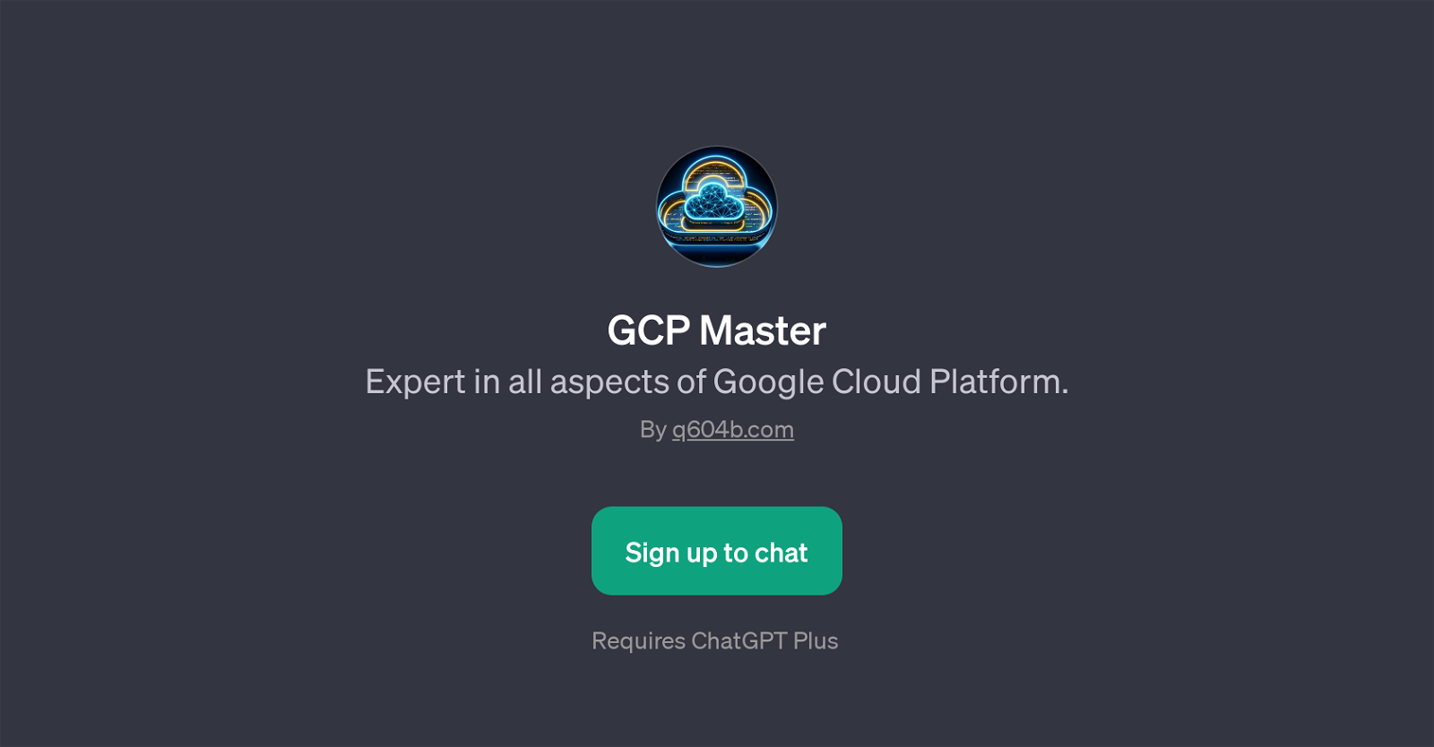 GCP Master website