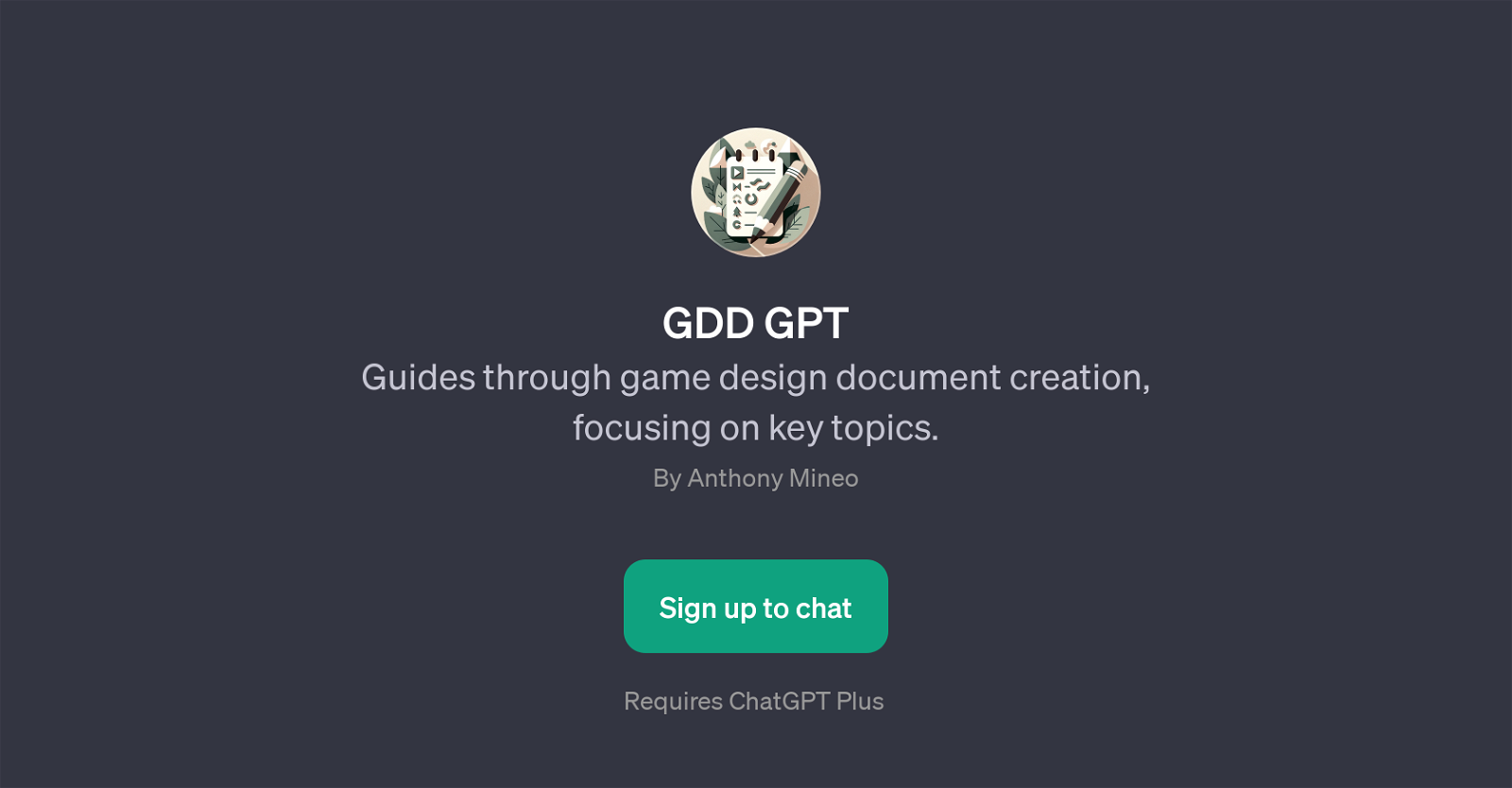 GDD GPT website