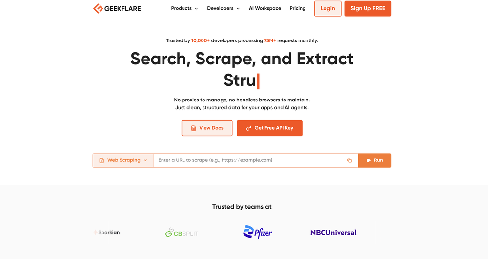 Geekflare website
