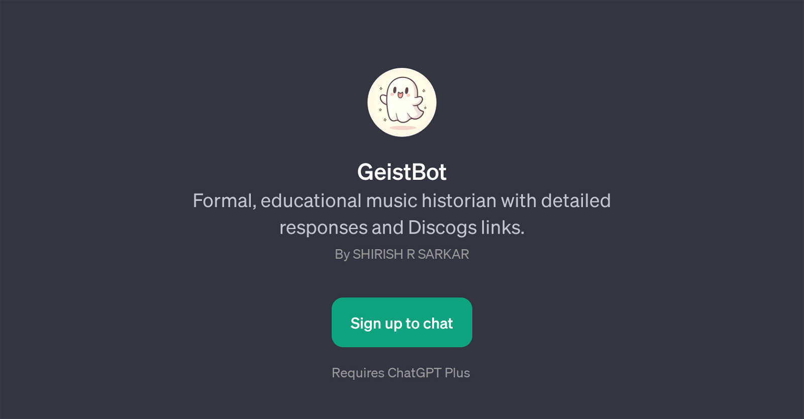 GeistBot website