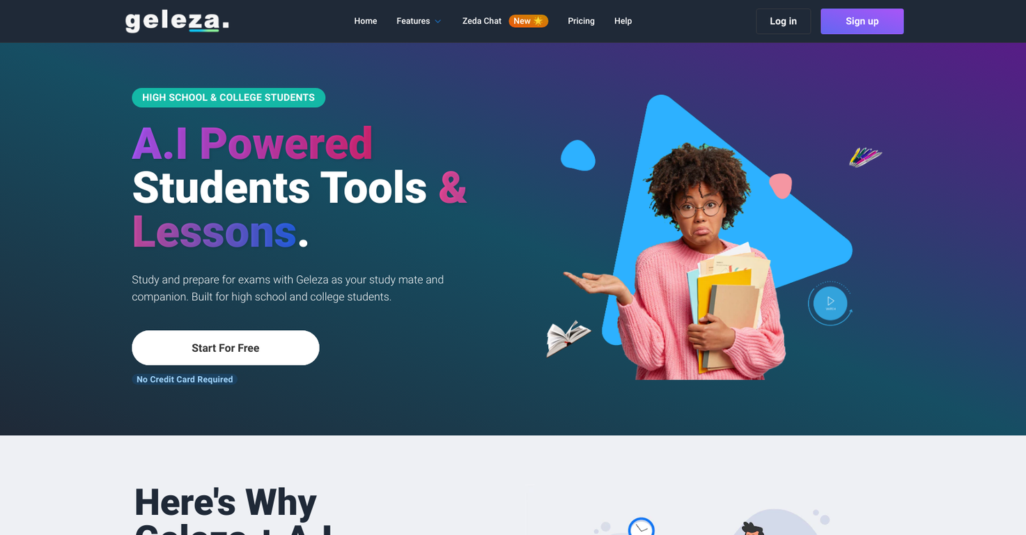 Geleza website