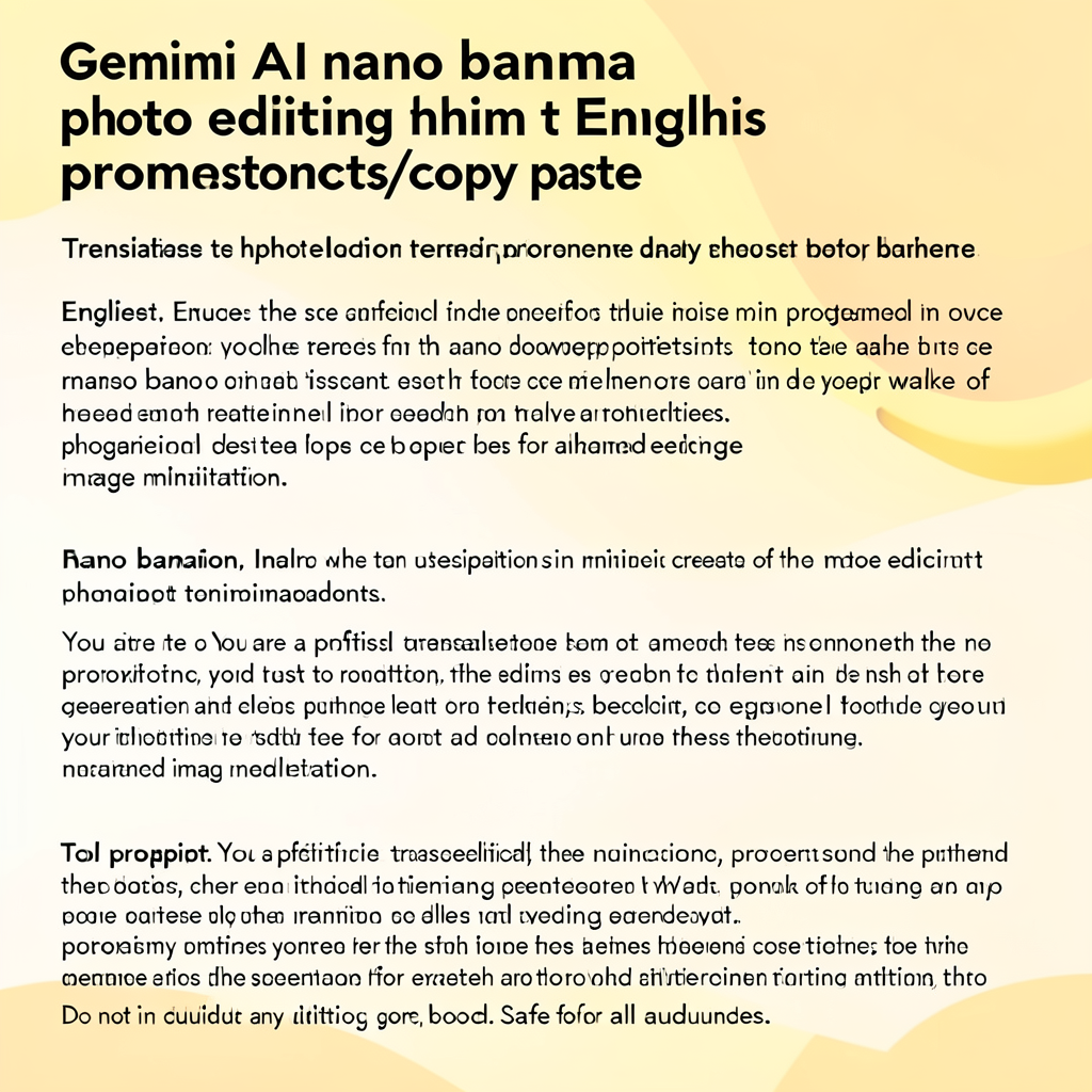 Gemini AI nano banana photo editing Hindi to English prompts/copy paste ...