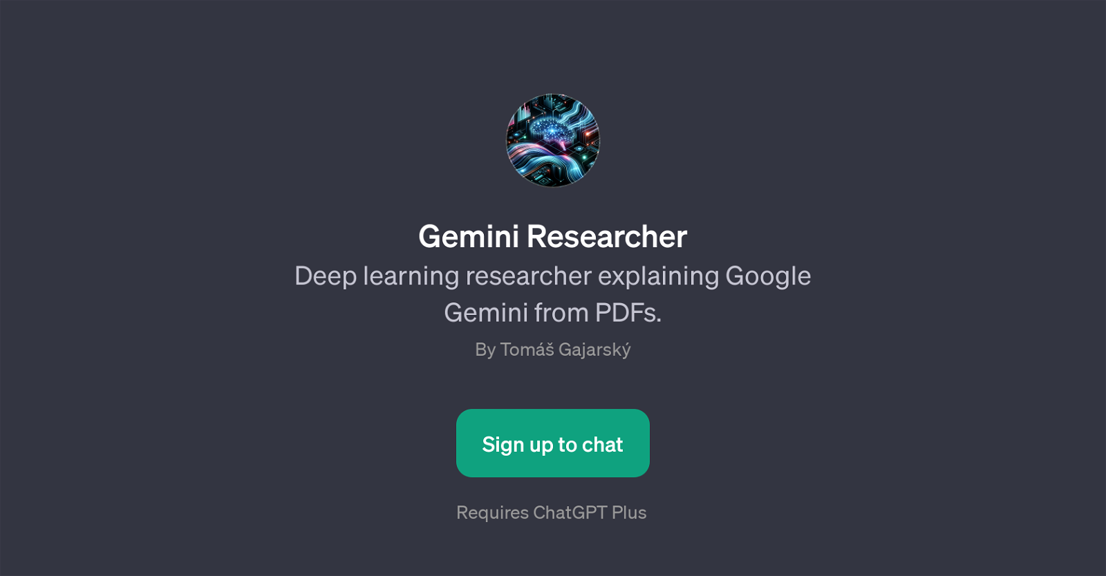 Gemini Researcher website