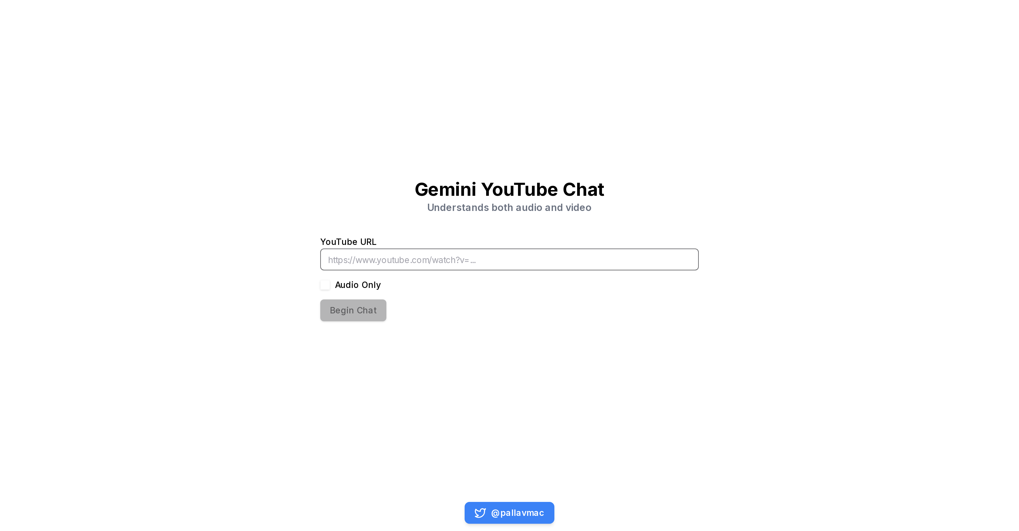 Gemini YouTube Chat image