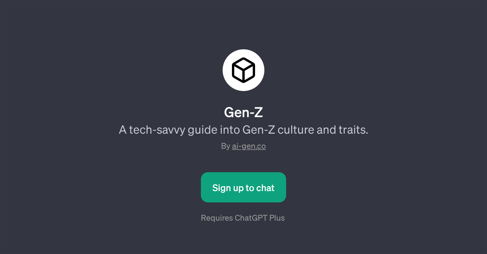 Gen-Z website
