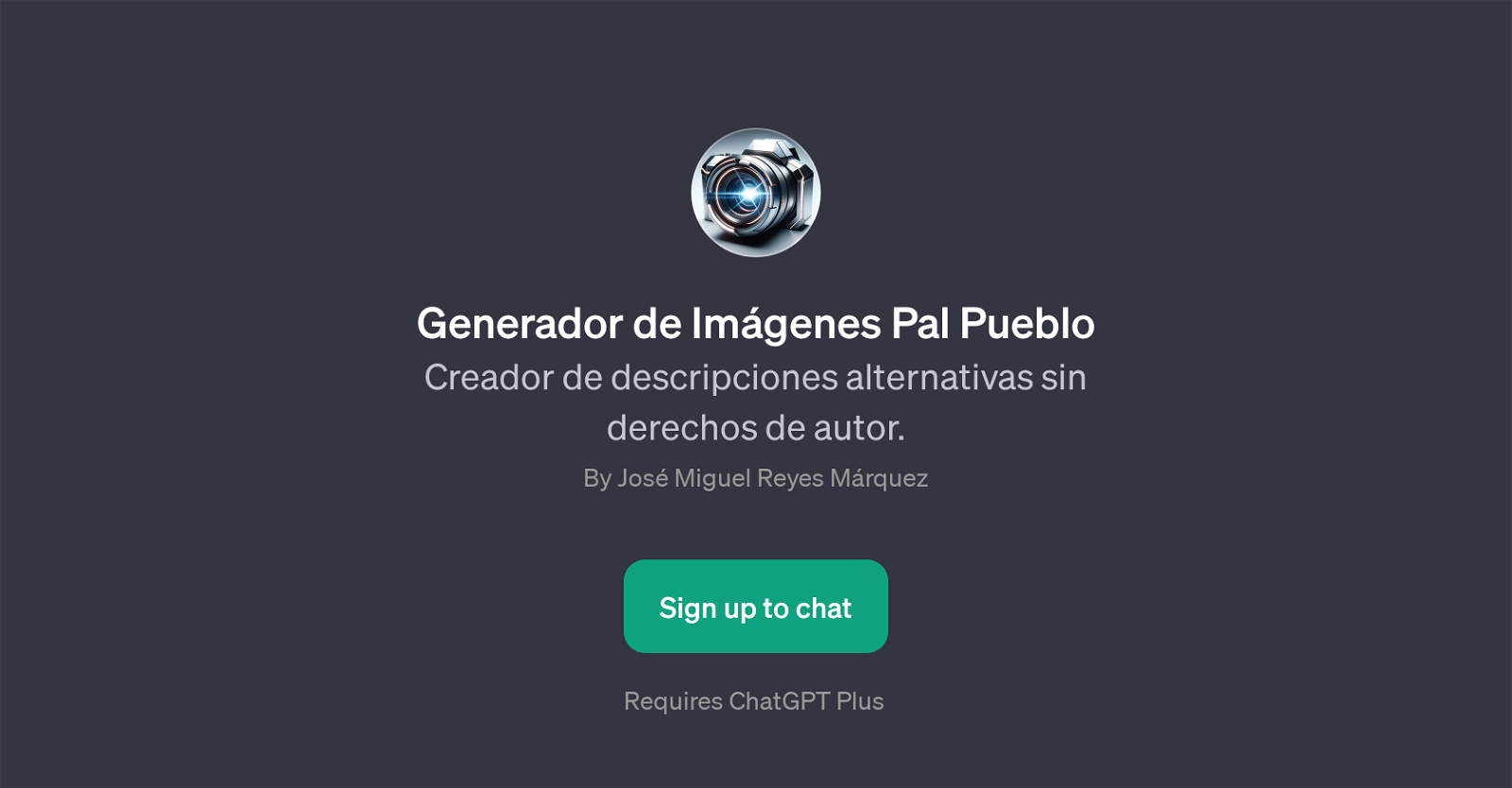 Generador de Imgenes Pal Pueblo website