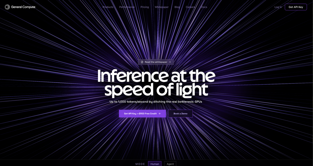 General Compute website