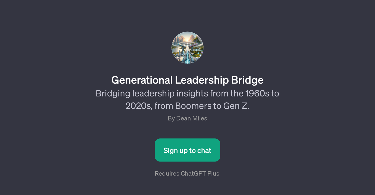 Generational Leadership Bridge website