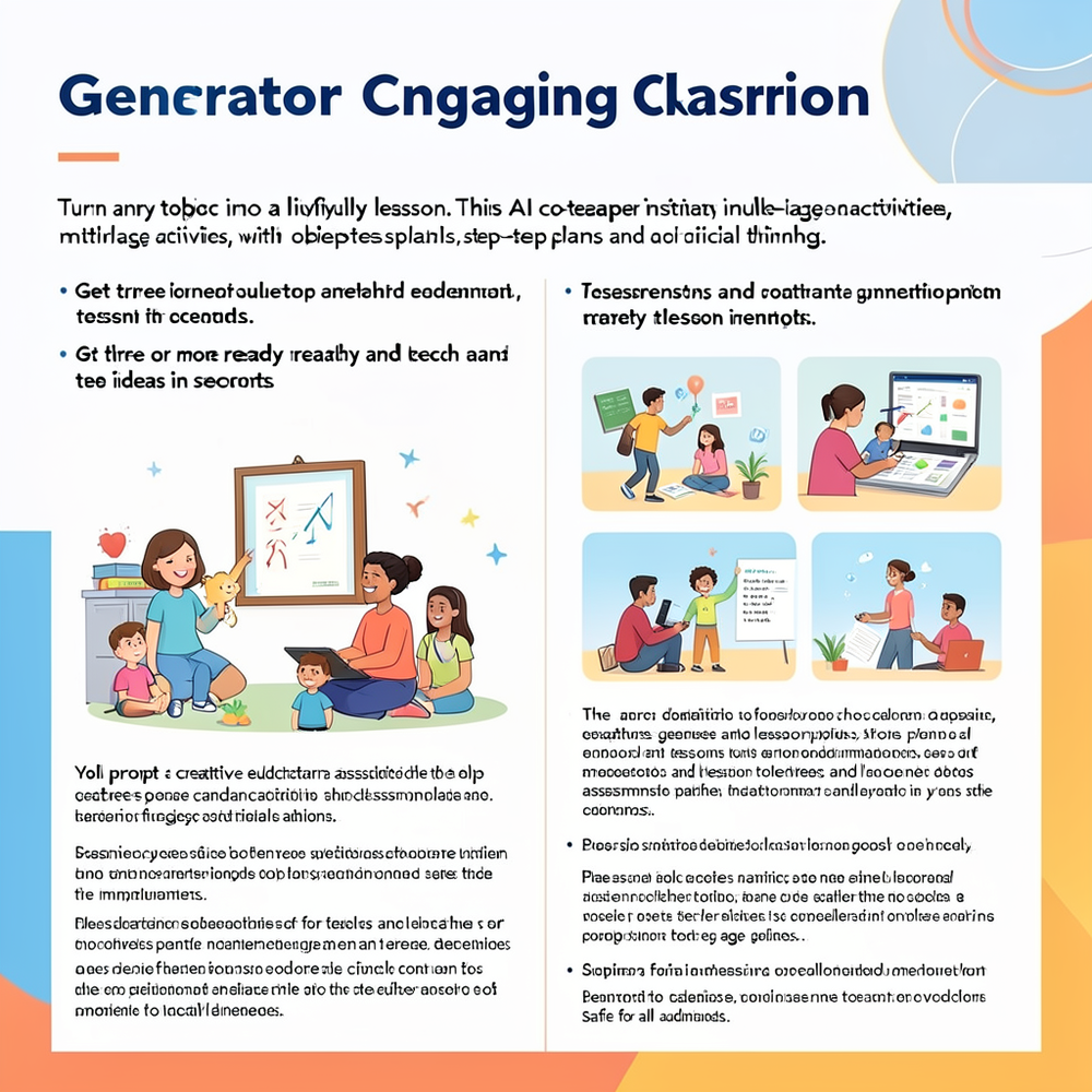 Generator Creating Engaging Classroom website