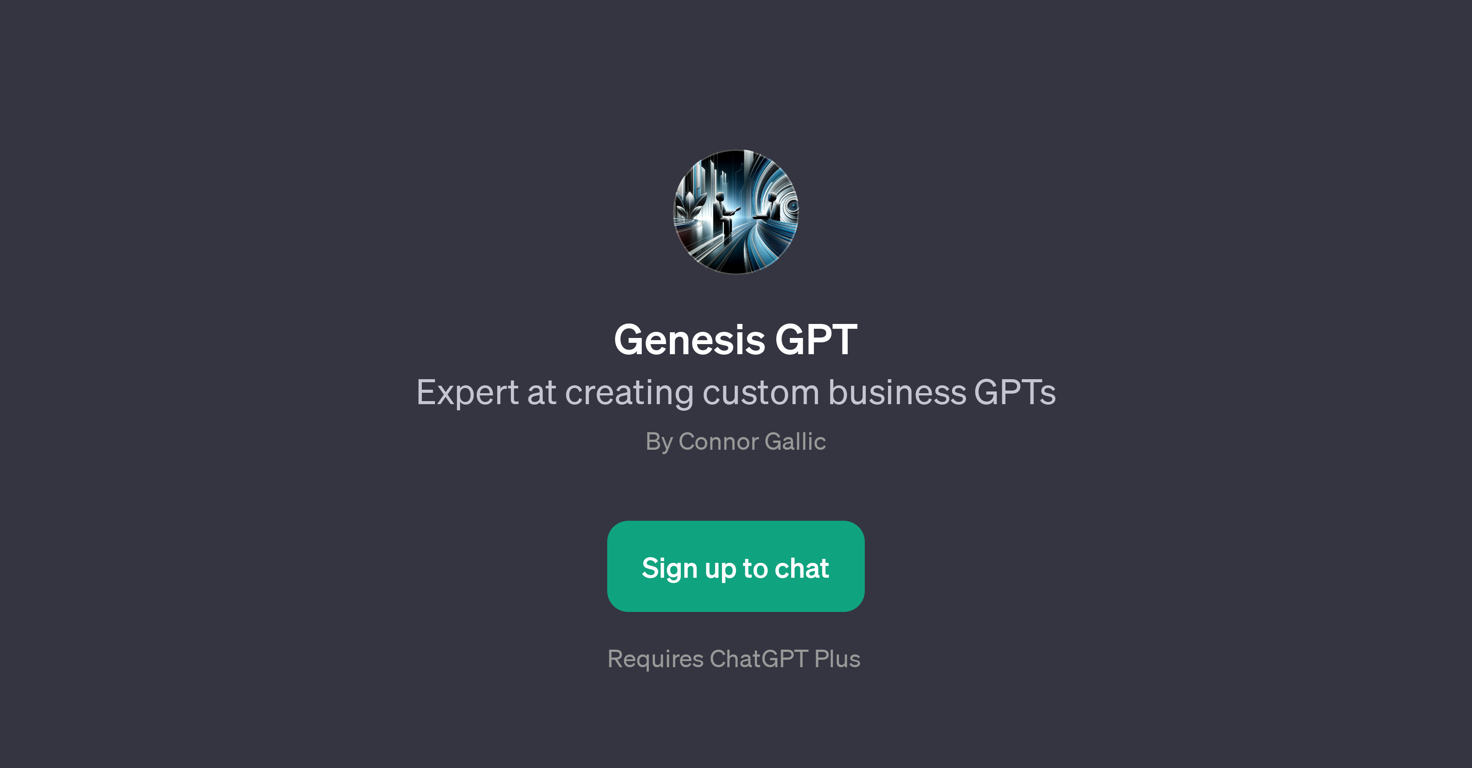 Genesis GPT website