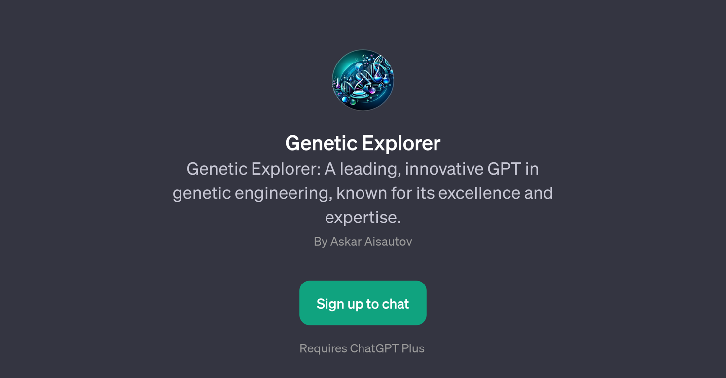 Genetic Explorer website