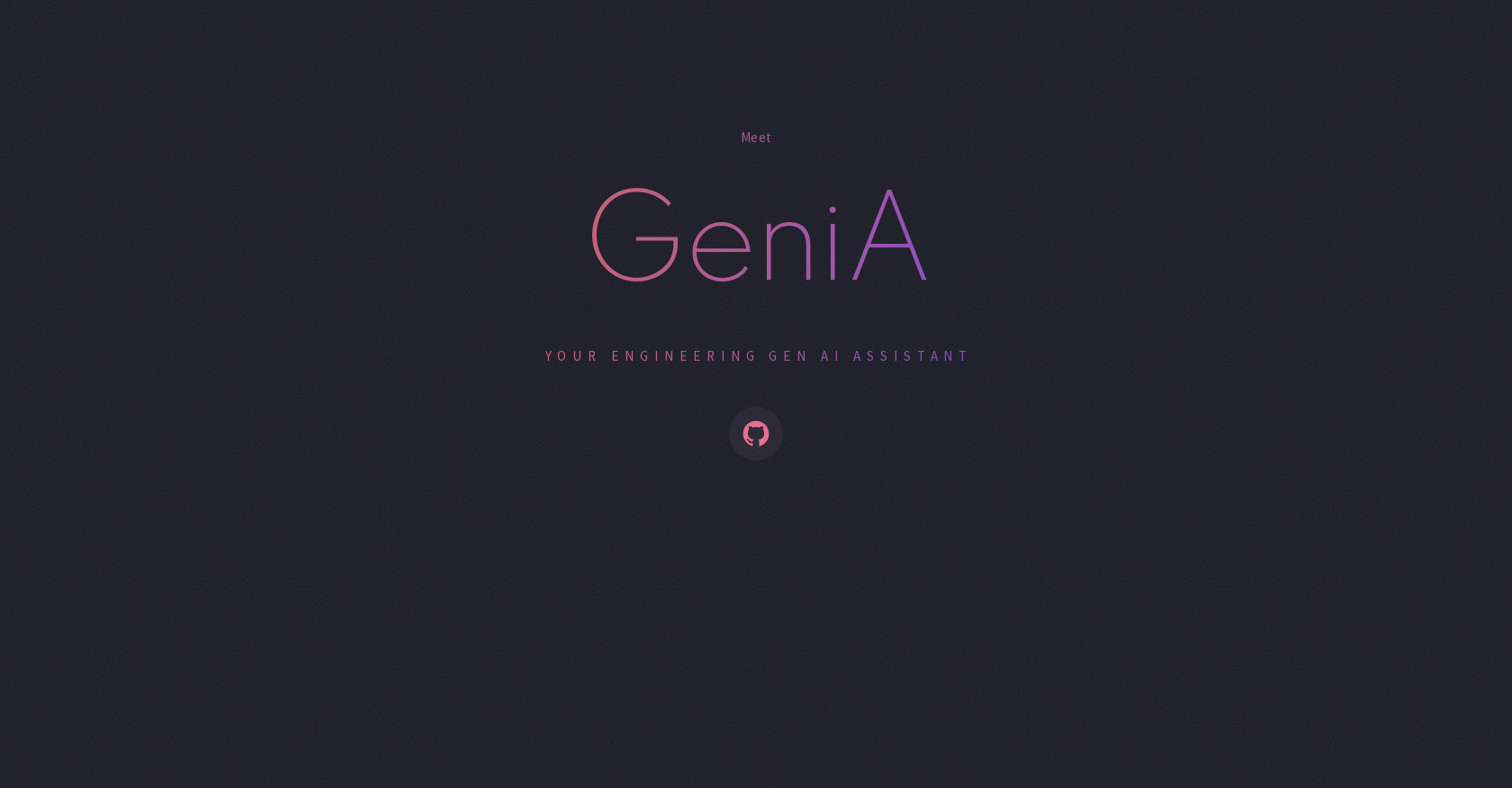 GeniA website