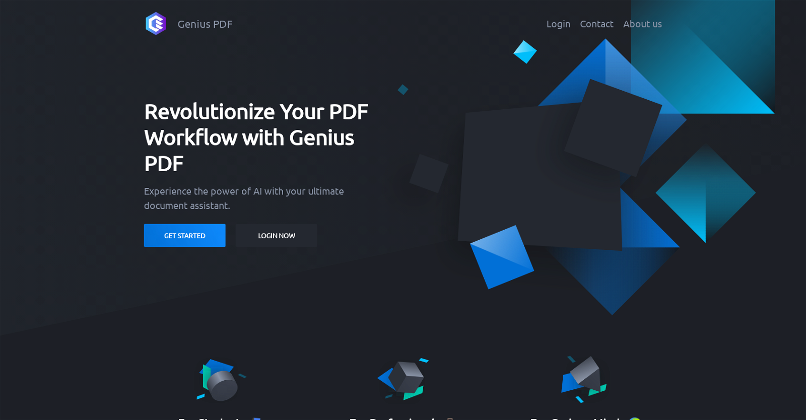 Genius PDF website