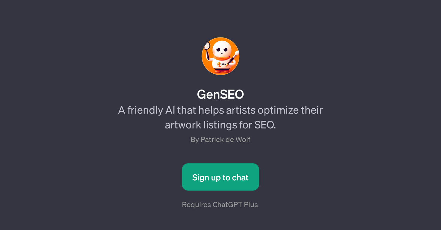GenSEO website