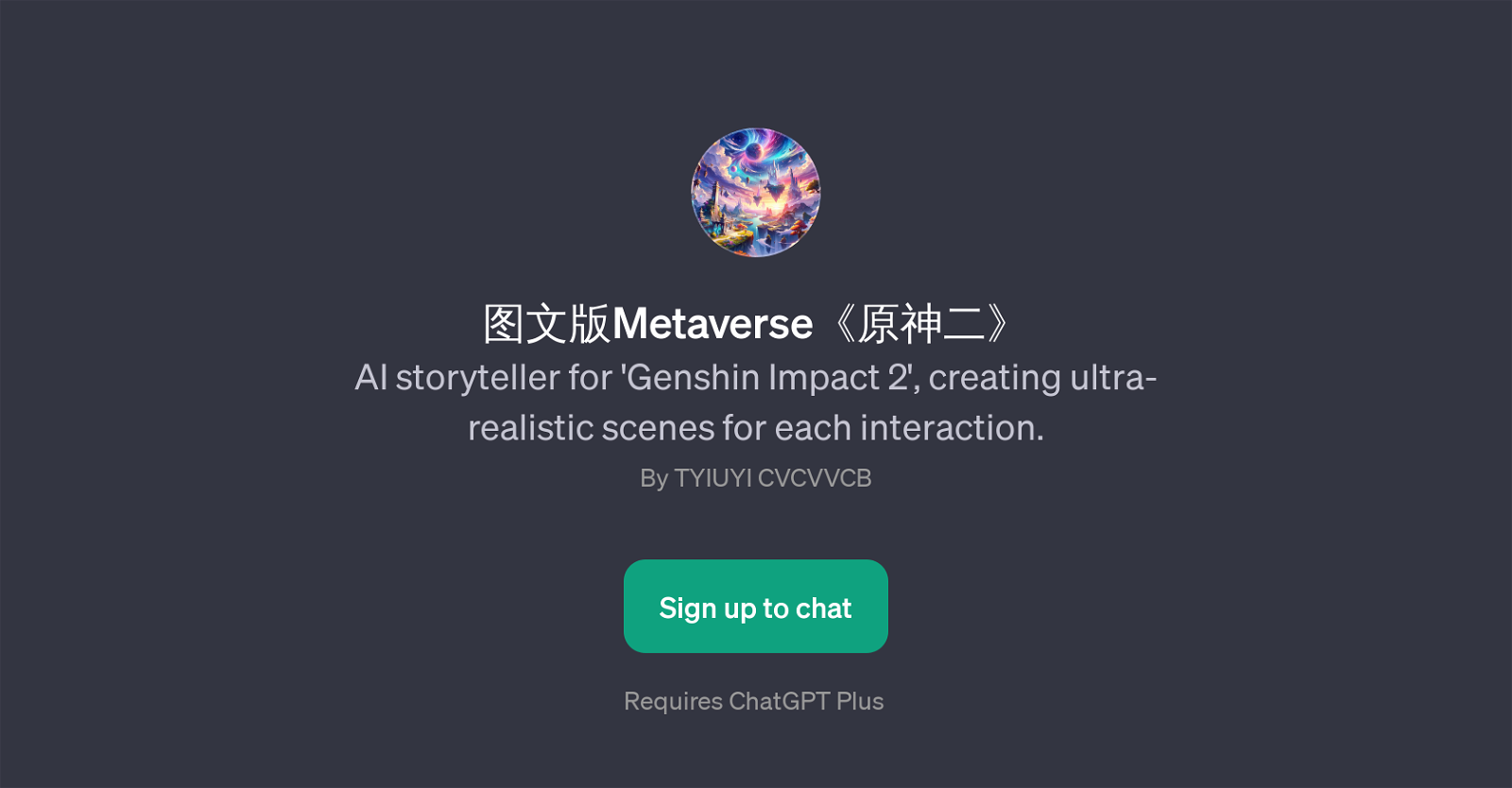 Genshin Creator website