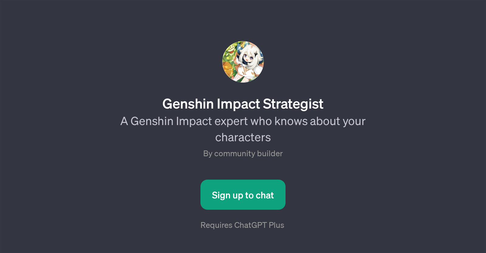 Genshin Impact Strategist website