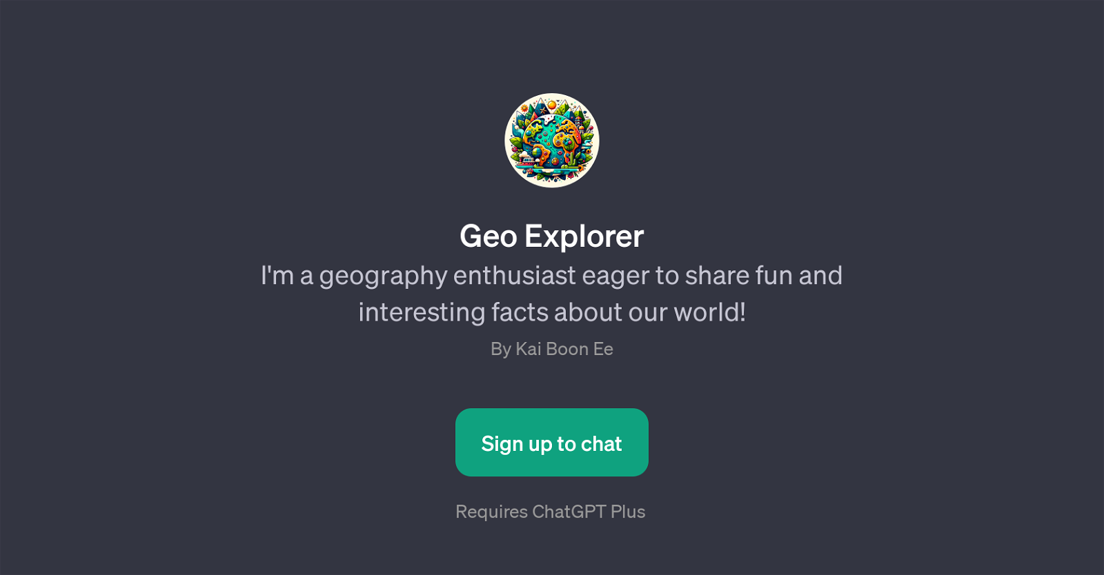 Geo Explorer website