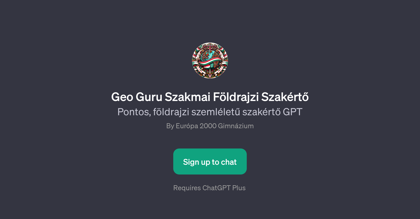 Geo Guru Szakmai Fldrajzi Szakrt website