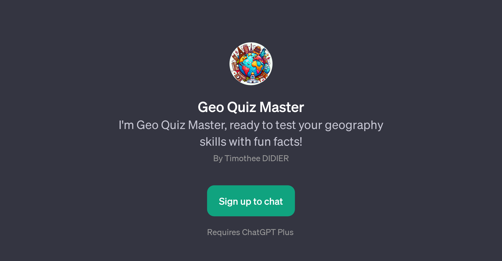 Geo Quiz Master website