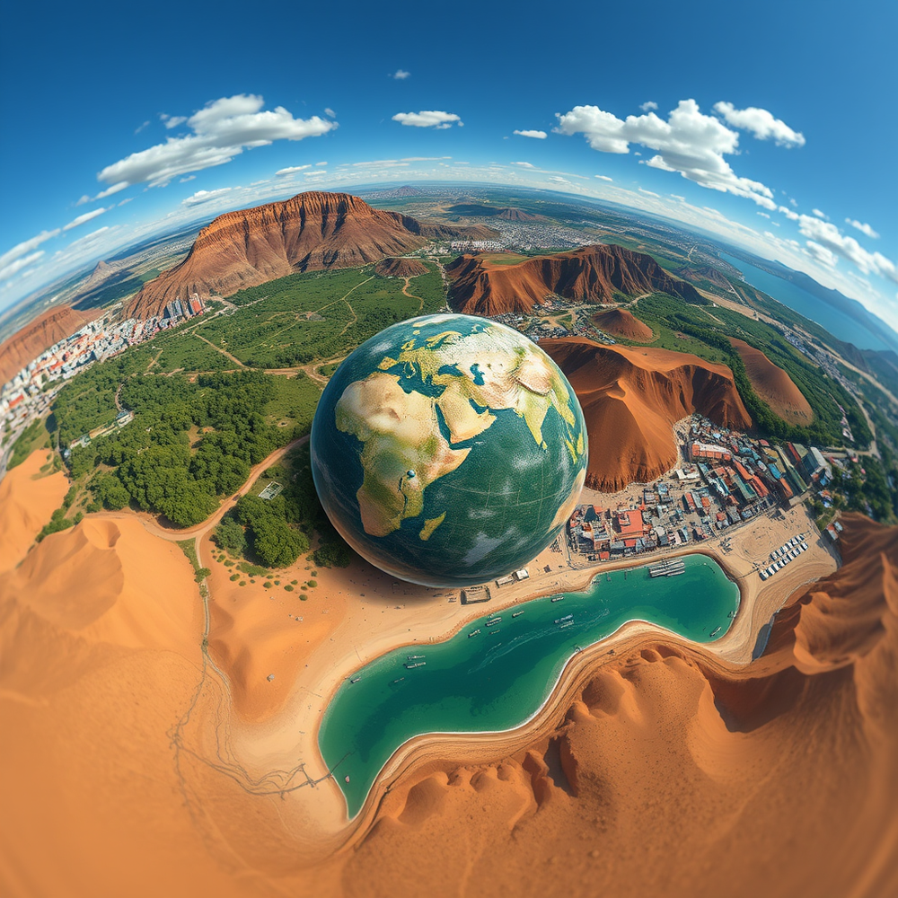 Geoguessr AI Image Generator website