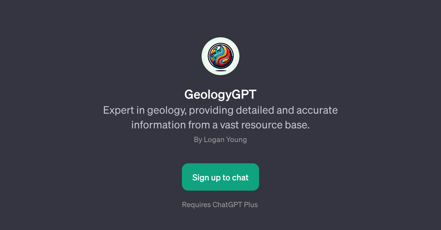 GeologyGPT website