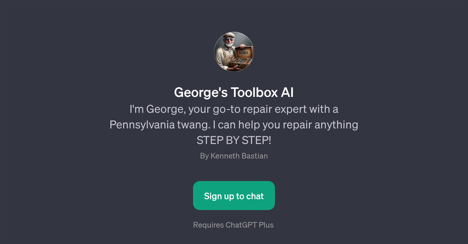 George's Toolbox AI website