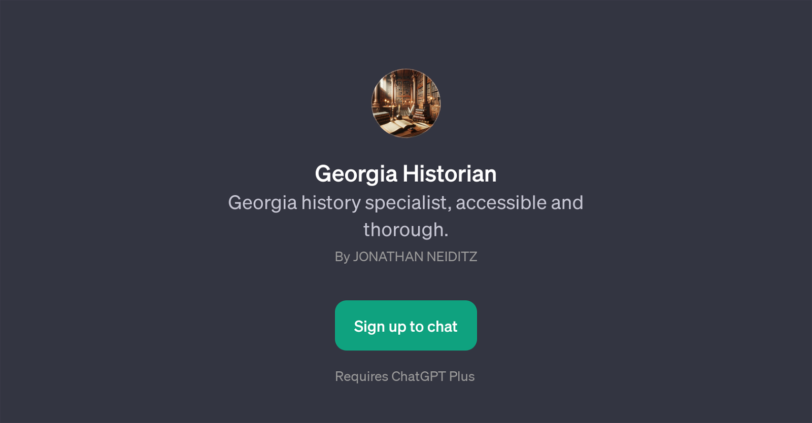 Georgia Historian website