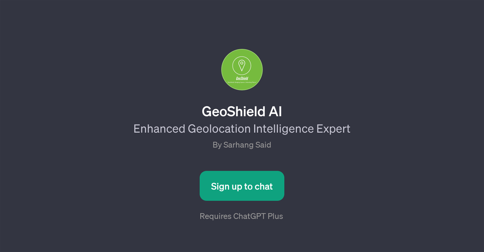 GeoShield AI website