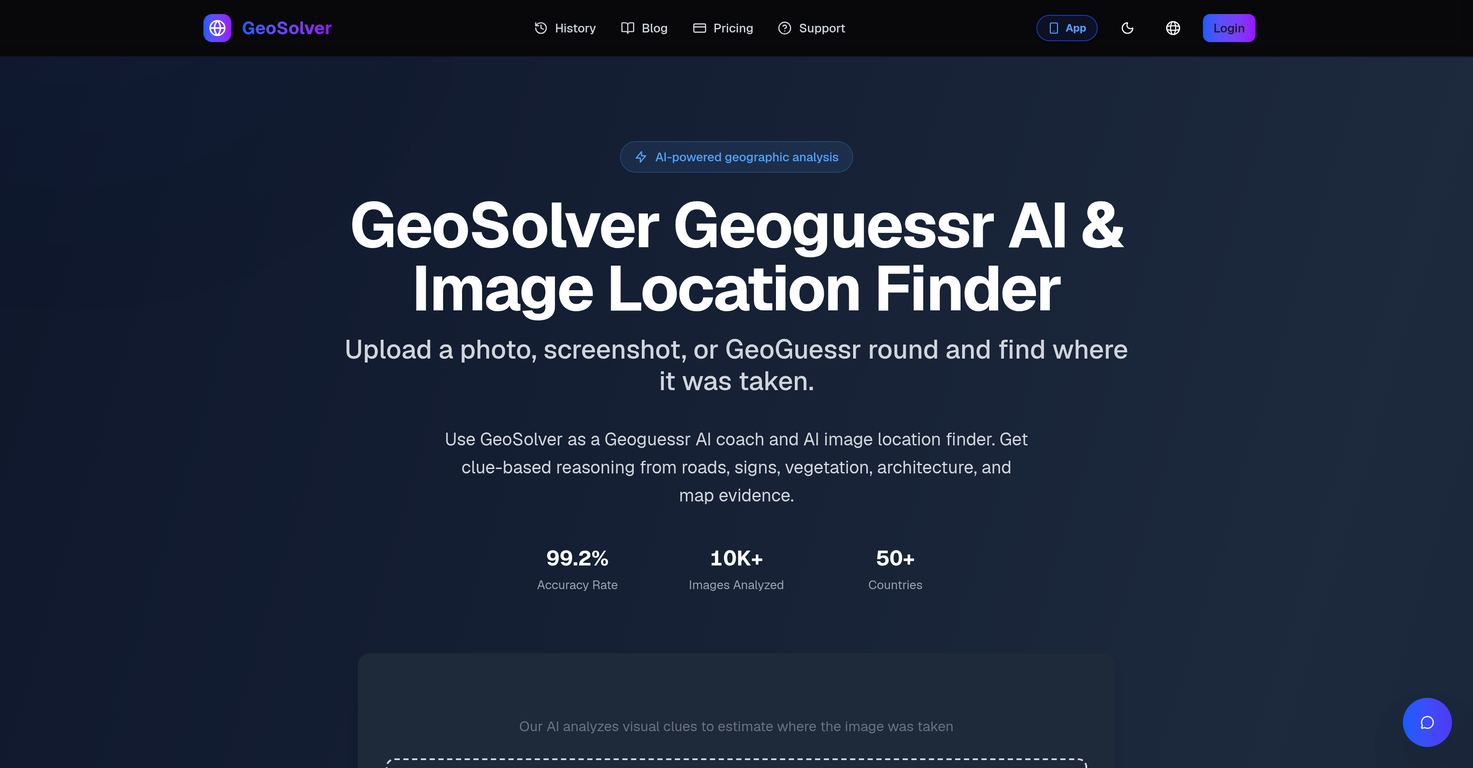 GeoSolver website