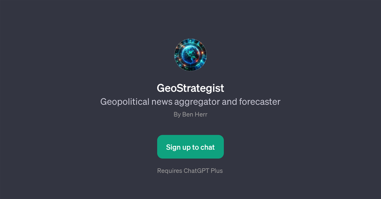 GeoStrategist website