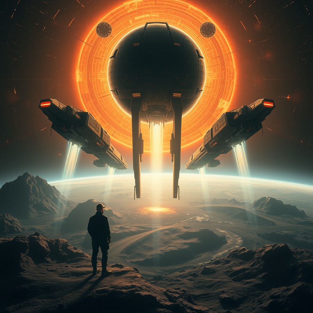 Sci-fi Images Generator website