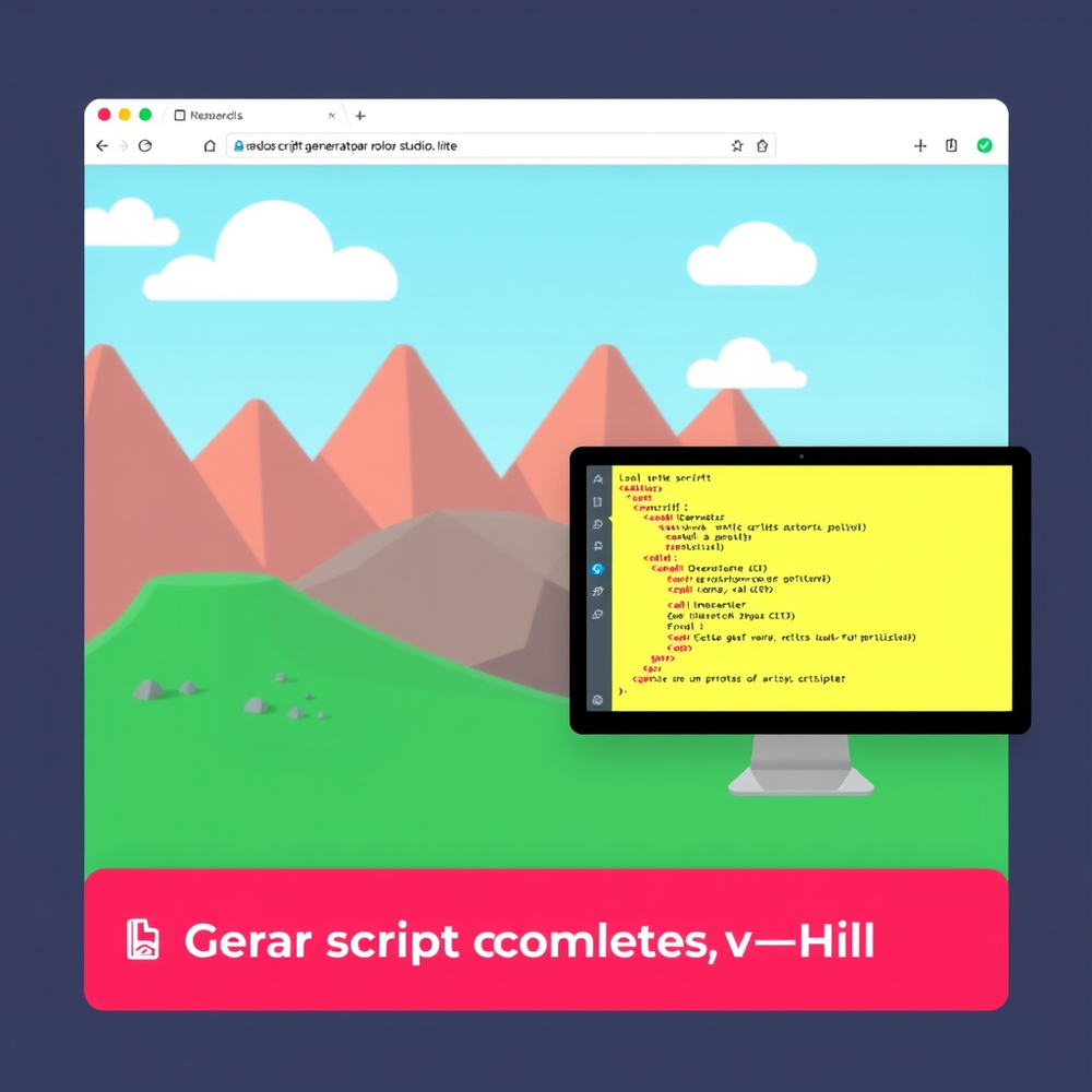 Gerador de script para roblox studio lite website