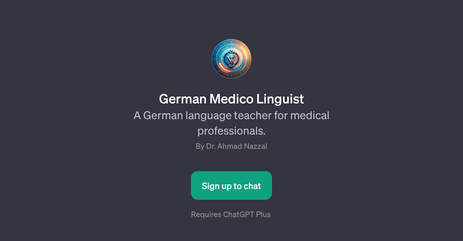 German Medico Linguist website
