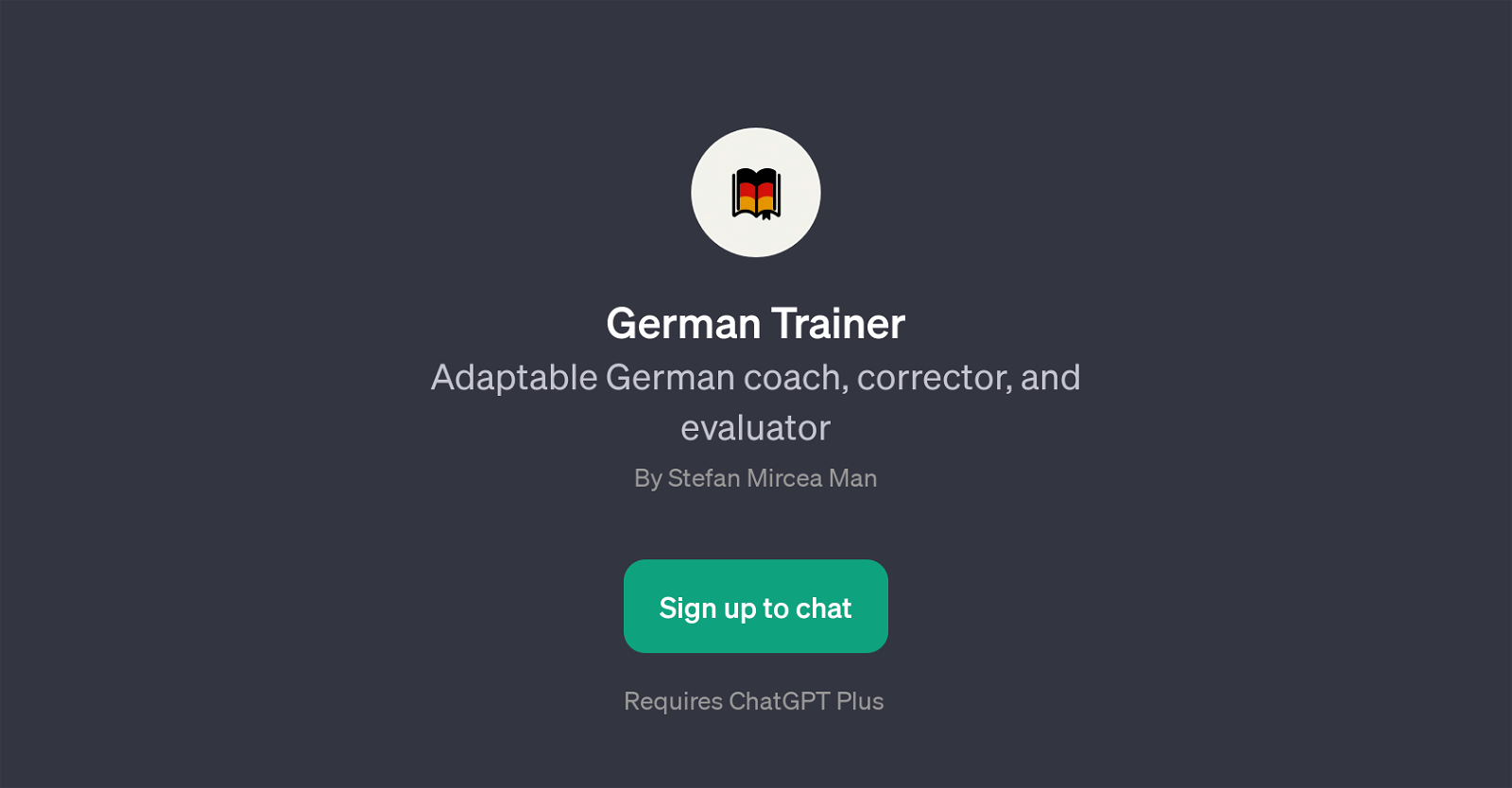 German Trainer website