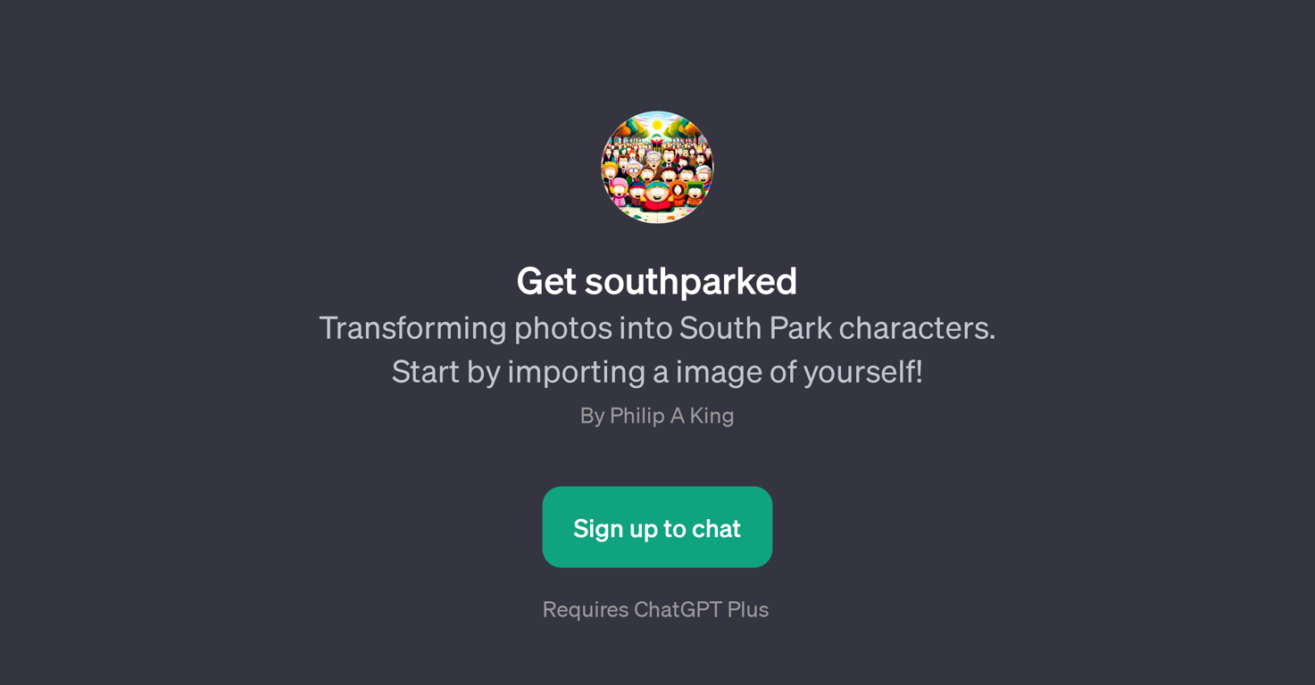 Get Southparked website