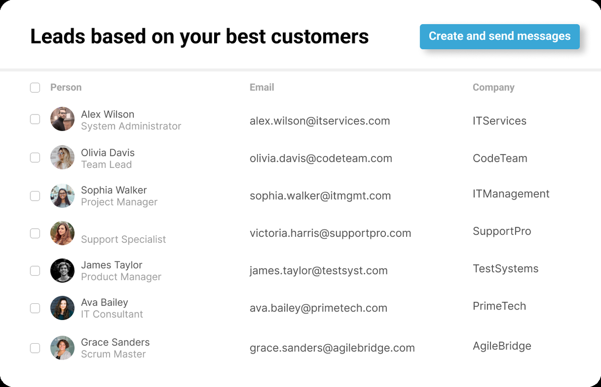 GetLeads by Rainex website