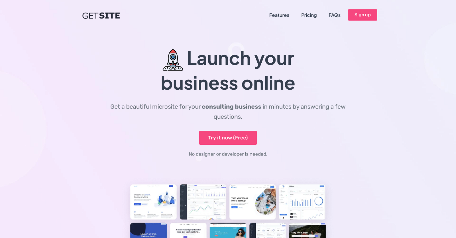 GetSite website