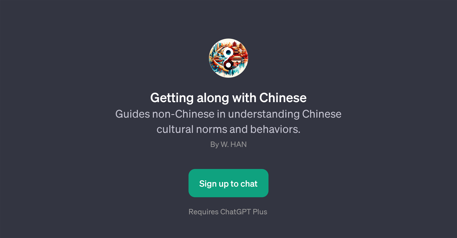Getting along with Chinese website