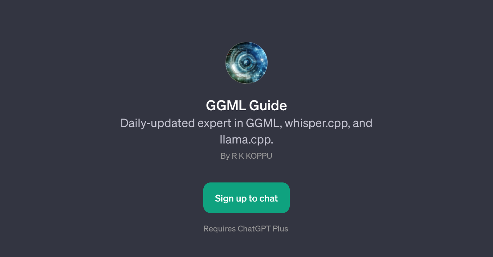 GGML Guide website