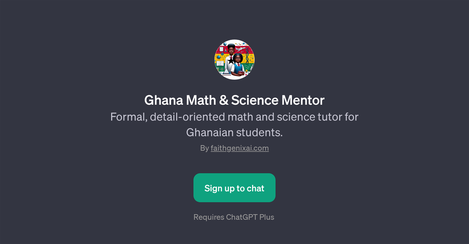 Ghana Math & Science Mentor website