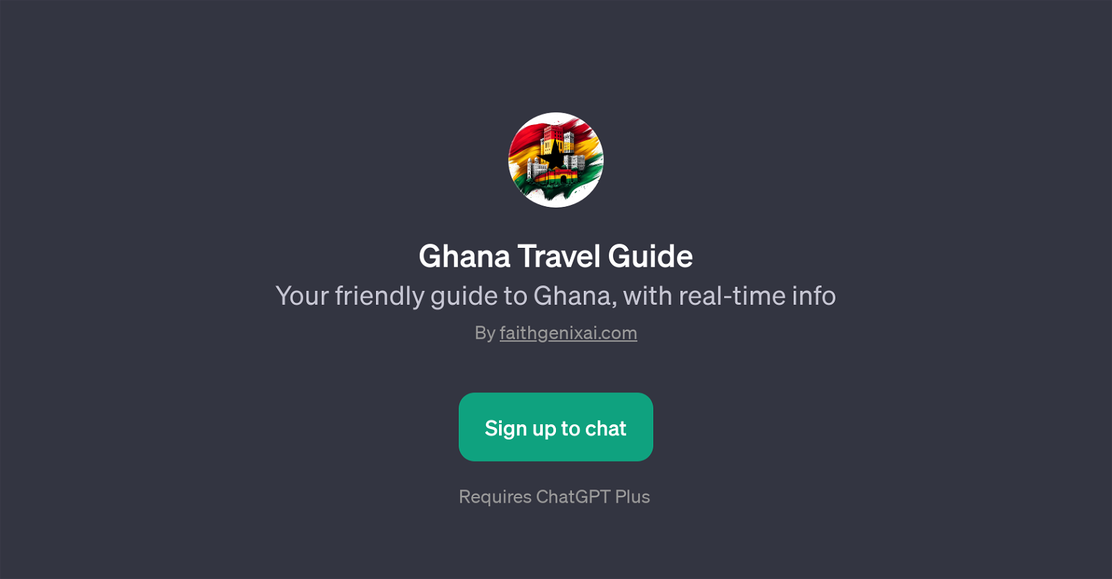 Ghana Travel Guide website